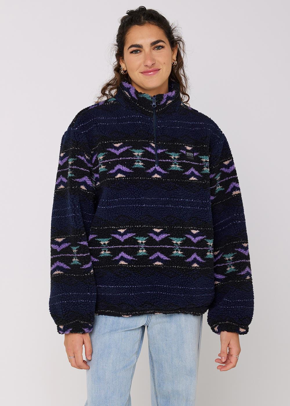 SMOOTH SHERPA LS FLEECE-BLK – MyLastWave