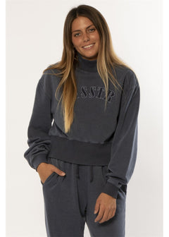 RECKLESS LS FLEECE TOP-STH