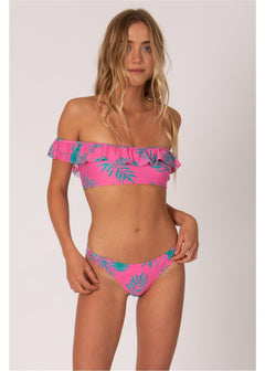 ANNABELLE BANDEAU bikini top - POP